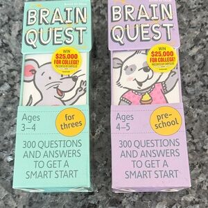 Kids Learning Toy Set - Ages 3-5 - Green and Purple